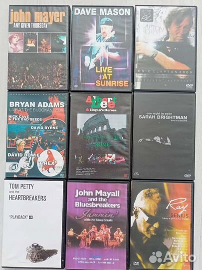 Музыка на dvd