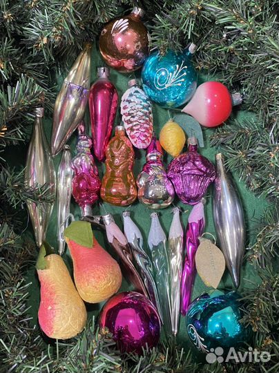 Елочные игрушки СССР Лот 372
