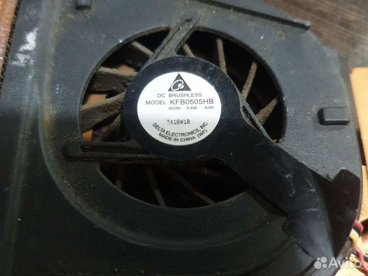 Системы охлаждения для ноутбука Gateway MA7 б/у