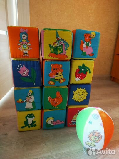 Кубики мякиши