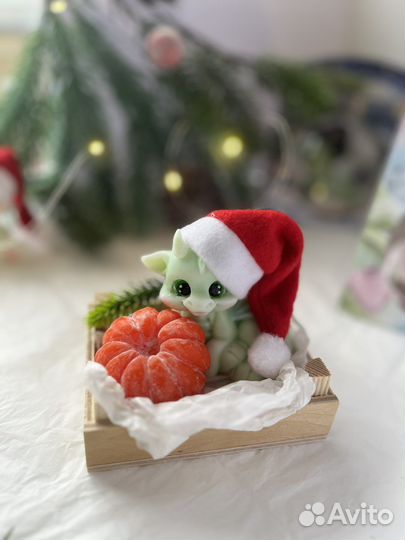 Мыло ручной работы дракон