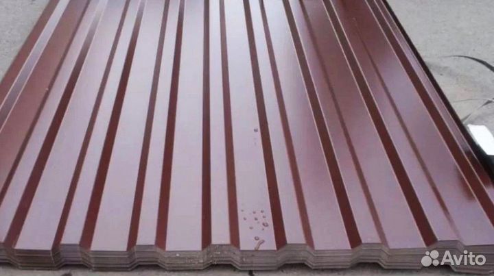 Профнастил шоколад-крыша, профлист-кровля, мп20
