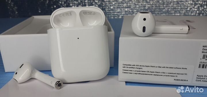 Наушники Airpods 2 Чехол в подарок Гарантия