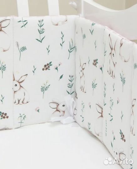 Бортики в детскую кроватку