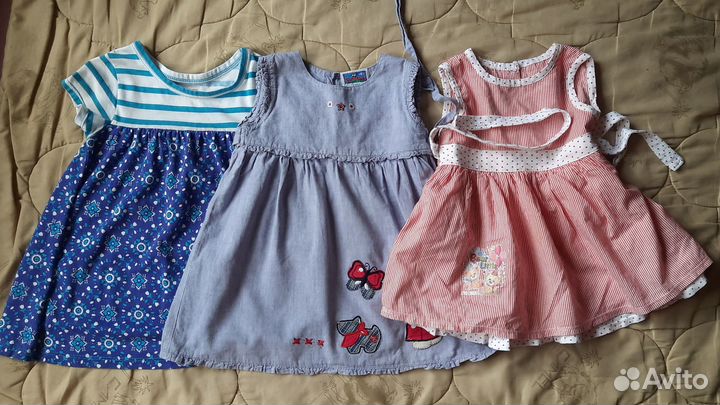 Пакет одежды для девочки 86 92