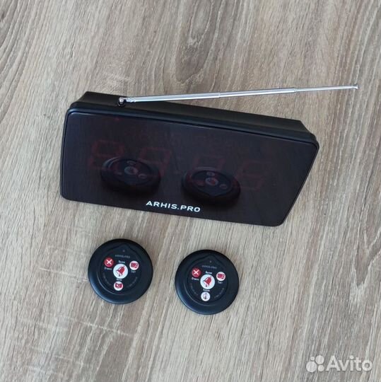 Кнопка вызова официанта кальянщ. Слим табло Инфо