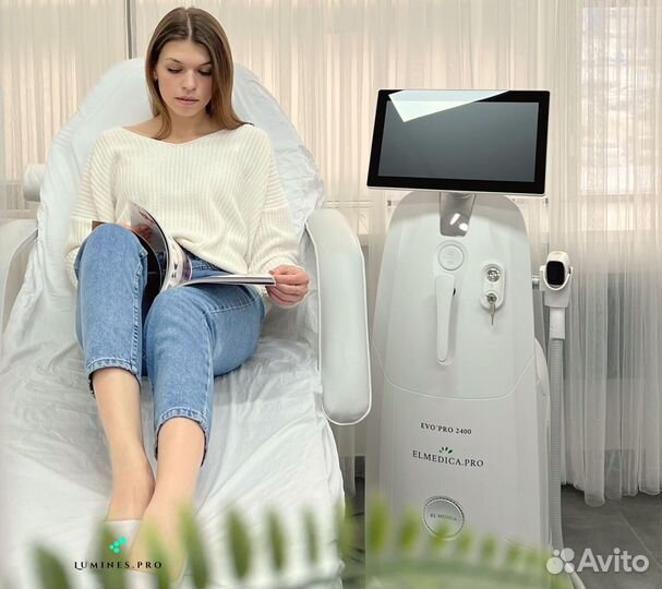 Диодный лазер для эпиляции Lumines’ Макс Ван 1200вт