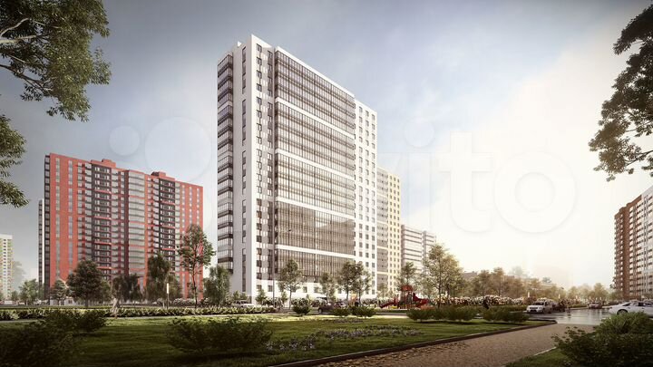 2-к. квартира, 60,1 м², 18/22 эт.