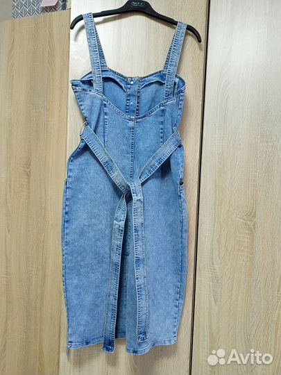 Сарафан джинсовый женский 44 размер