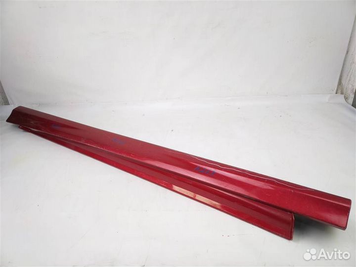 Накладка на порог (наружная) форд фокус 3 2011-20