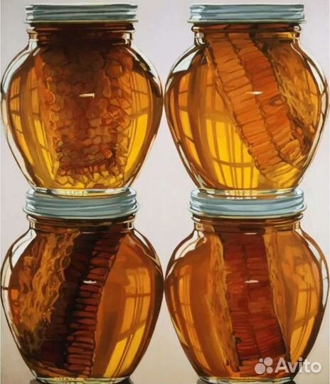 Мед в сотах