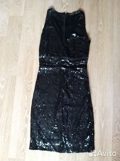 Вечернее черное платье (XS р-р)