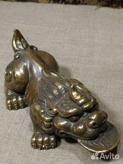 Статуэтка латунь фэн Шуй