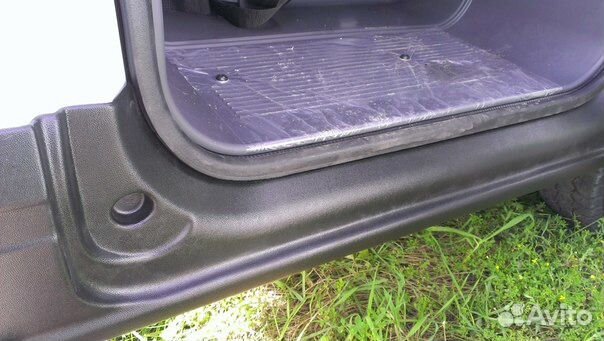 Новые накладки для Газель Некст (обвес), черные