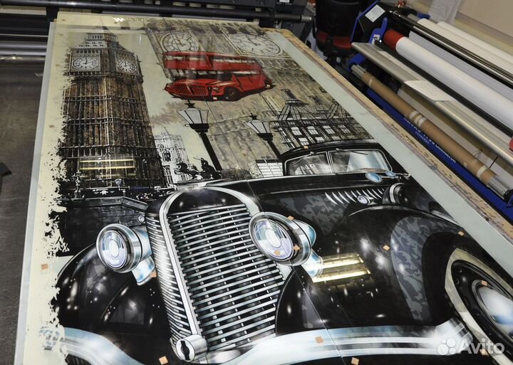 Печать на стекле,уф печать,на пластике,на дереве