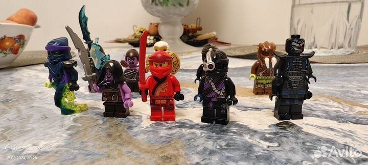 Lego Ninjago минифигурки цена за все