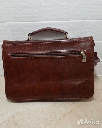 Мужской кожаный портфель/сумка