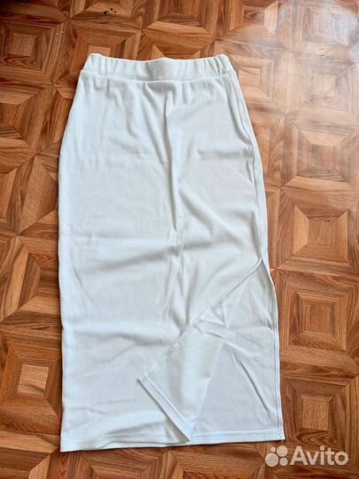 Костюм водолазка с юбкой