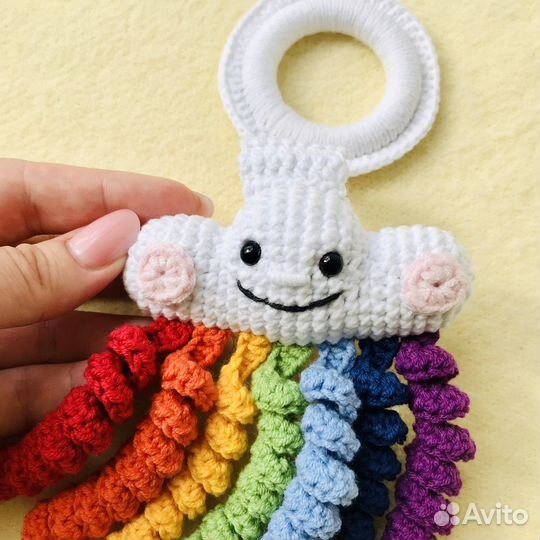 Вязаные погремушки