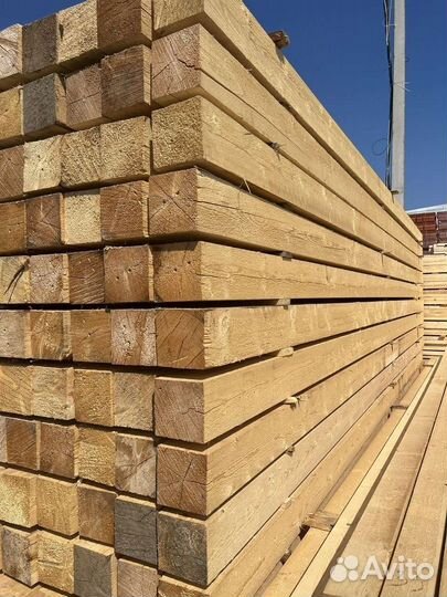 Брус обрезной 50х200мм