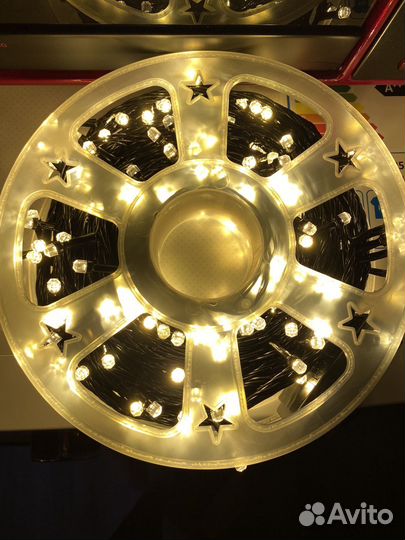 Гирлянда уличная 50 метров новая