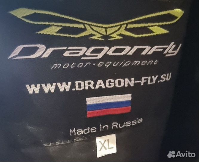 Брюки утепленные Dragonfly Touring Black, XL