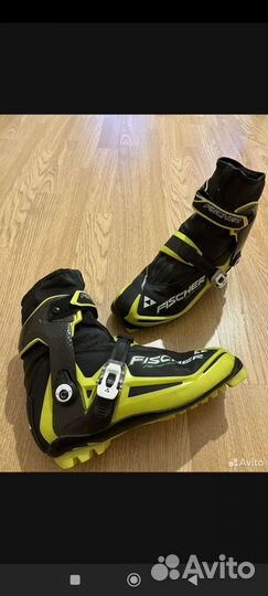 Лыжные ботинки fischer 39