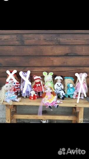 Кукла текстильная. Ручная работа