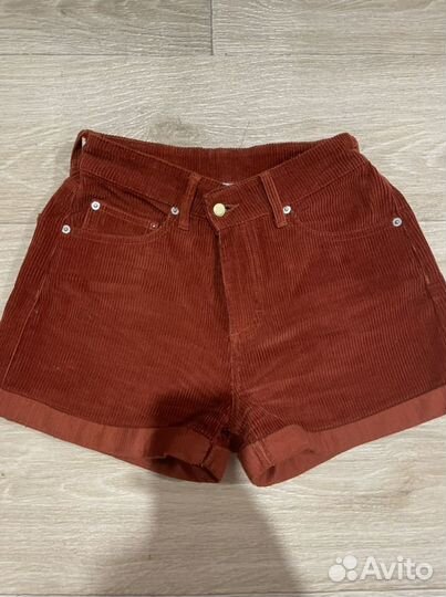 Вельветовые шорты