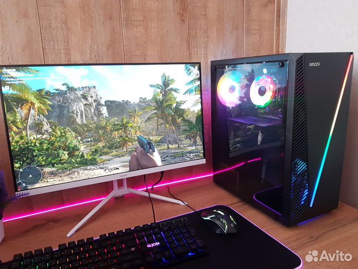 Игровой пк Intel 10/20 ядер/GTX 1660 6gb/SSD 256gb
