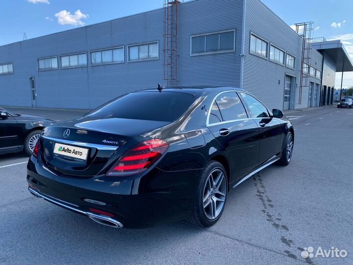 Mercedes-Benz S-класс 3.0 AT, 2017, 111 380 км