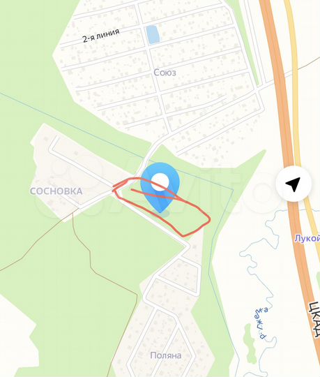 Участок 1,64 га (СНТ, ДНП)