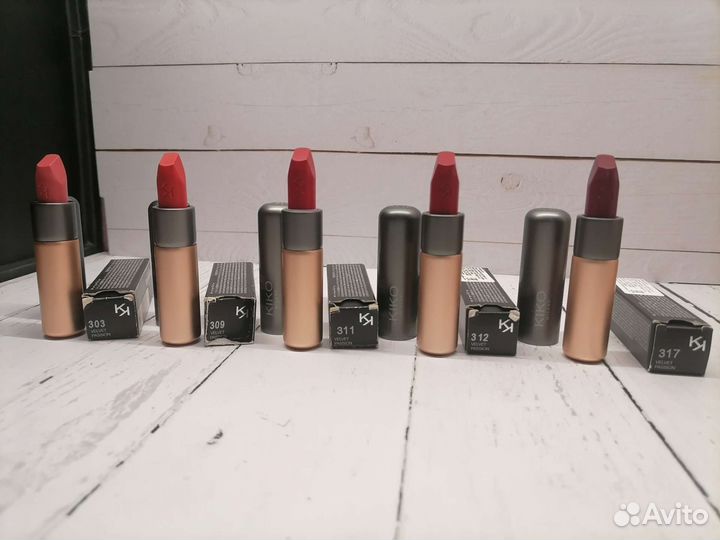 Kiko Кремовая Матовая помада для губ velvet