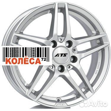 ATS Mizar 7x17 5x112 ET48.5 Dia66.6 Polar silver
