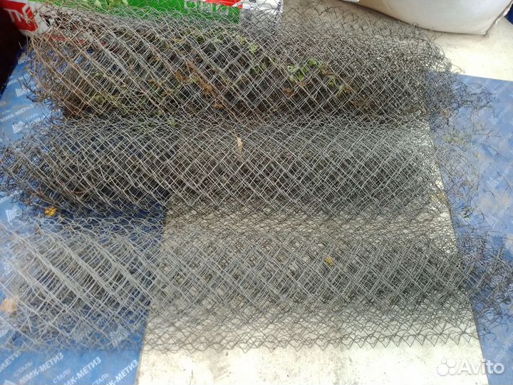 Сетка рабица для забора бу