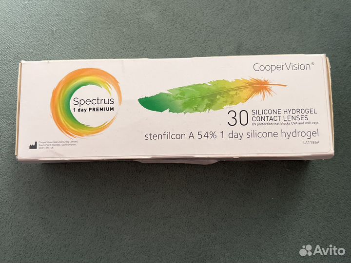 Линзы контактные однодневные
