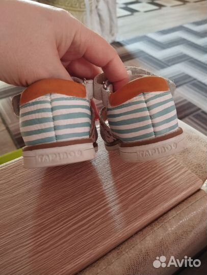 Сандалии для девочки 19 размер