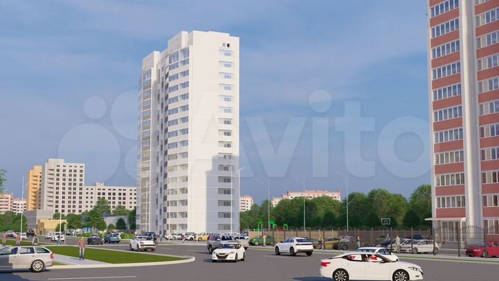1-к. квартира, 42,6 м², 2/16 эт.