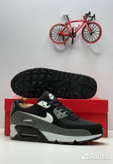 Кроссовки Nike Air Max 90 Black Grey White