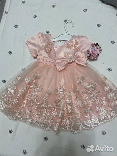 Нарядное пышное платье для девочки