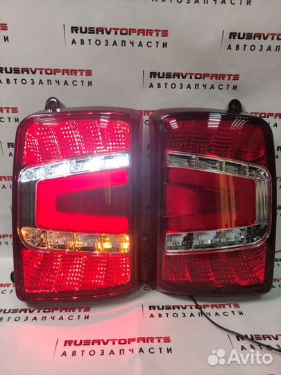 Задние фонари Нива 4 /4диодные, красные
