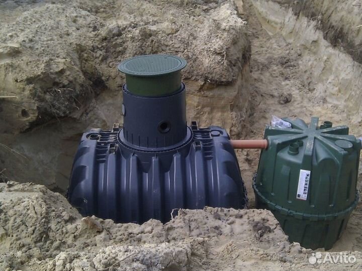 Септик Дека 3 переливной