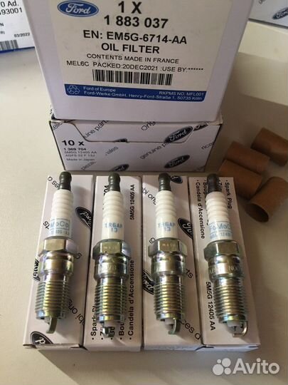 Свечи зажигания Форд Фокус 2 на 1.8-2.0 комплект