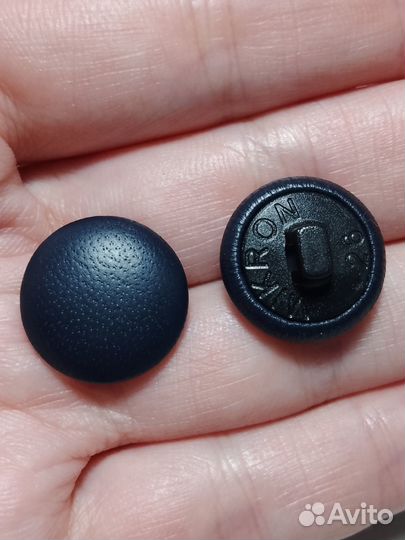 Пуговицы одёжные синие