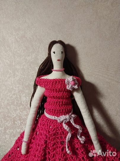 Кукла текстильная в стиле 