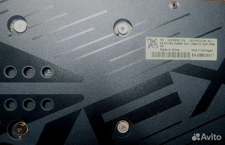 Видеокарта RX 580 8 gb