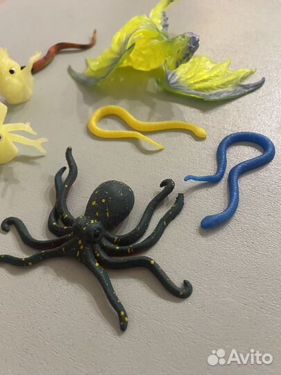 Игрушки тянучки пакетом желейные