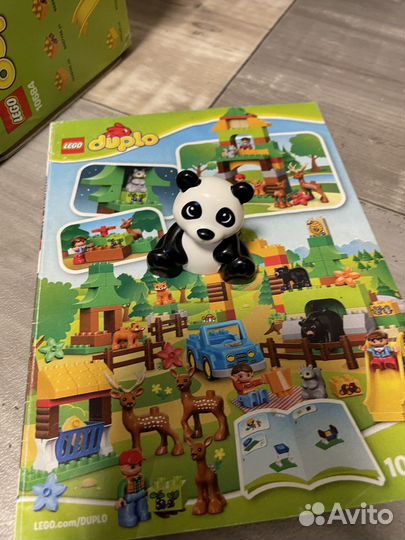 Лего дупло в коробке Lego duplo