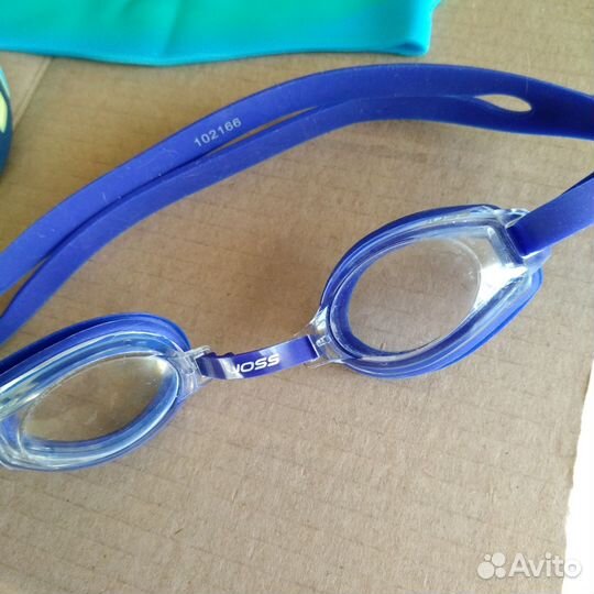 Шапочка и 2-е очков д/плавания