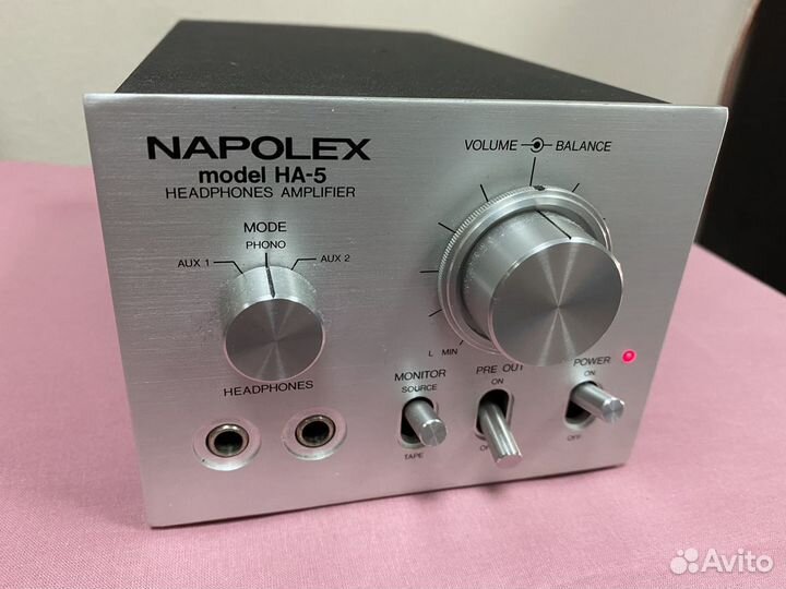 Усилитель-Фонокорректор Napolex HA-5 Made In Japan